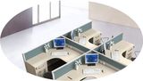 苏州无锡办公家具办公桌卡位职员屏风桌台组合工作位电脑4人隔断