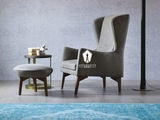 奥纳蒙特 家具定制 意大利客厅休闲椅 简约款沙发椅 北欧单人沙发