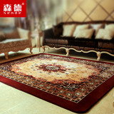 中式地毯 客厅卧室茶几大地毯田园时尚茶几地毯中国风 卧室床边毯