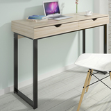 包邮 钢木结构电脑桌 台式电脑桌家用办公桌简约写字台简易书桌