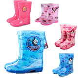Disney雨鞋 儿童水靴男童女童防滑套鞋大白保暖胶鞋小孩学生雨鞋