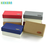 KEKEAN 简约商务长方形小号礼品盒 手机包装盒 化妆品包装 批发