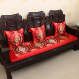 艺必旭定做中式红木冬季沙发垫棕垫坐垫实木沙发垫子抱枕靠垫坐垫