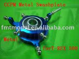 F00338 CCPM Metal Swashplate Blue As H50016 for T-REX Trex