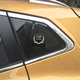 众泰T600汽车外饰装饰改装VIP金属麦穗车标贴侧标立体个性配件