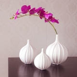 现代简约陶瓷花瓶摆件创意客厅餐桌电视柜台面艺术花插花器装饰品