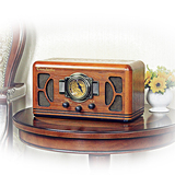 唐典古典收音机复古老式仿古无线电 怀旧老物件 AM/FM短波收音