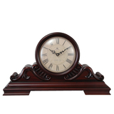 欧式座钟实木摆件钟 时尚创意钟表超静音石英钟 客厅仿古台钟座钟