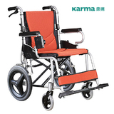 康扬手动轮椅 折叠 轻便 航钛铝合金KM2500 老人残疾人轮椅KM