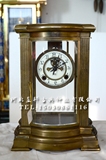 昱轩古钟 老式全铜机械台钟 欧式古典钟表 样板间摆设 壁炉钟