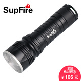 Supfire26650神火强光手电筒F11-T可充电超亮户外灯L2-T6变焦远射