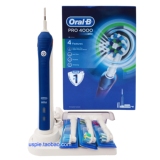 OralB/欧乐B Pro 4000 3D智能电动牙刷 三刷头套装 D20.535.4