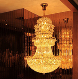 别墅复式中空挑高客厅欧式水晶吊灯酒店宾馆大堂1.2 1.5米灯2053