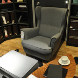 新款家具北欧简约老虎椅书房单沙发咖啡厅单椅单人沙发小户型单椅