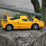 包邮二通世界名车法拉利遥控赛车玩具汽车男孩的生日礼物儿童节日