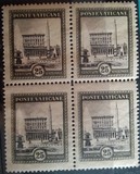 梵蒂冈邮票：1933年梵蒂冈宫和喷泉，杂C