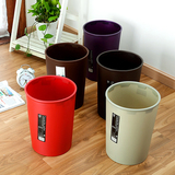 大号圆形卫生桶 创意时尚垃圾桶 家用客厅厨房无盖纸篓垃圾筒