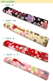 日本直送 日本制 精美 手工 扇套 女式 樱花 扇子套