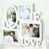 韩式创意LOVE相框家居饰品连体组合相片墙客厅挂墙照片墙新品促销