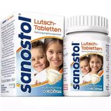 德国代购原装进口Sanostol儿童补钙片+多种维生素咀嚼片75片4岁+