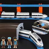 和谐号动车组轨道小火车模型高铁电动玩具车男孩礼物2-3-4-5-6岁