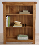 纯实木小书柜小书架白橡木柜子实木开放式小柜子书橱书房环保家具