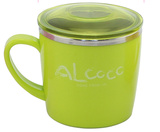 爱伦可可ALcoco 儿童隔热不锈钢杯 宝宝水杯AL6605