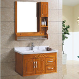 新款橡木浴室柜组合柜现代简约卫浴柜洗手洗脸欧式卫生间吊柜103