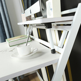 简约笔记本台式电脑桌可折叠整装书桌学习写字桌床边桌家用懒人桌