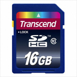 包邮SD16G创见SD卡16GB/Transcend SDHC C10 16G高速摄像机内存卡