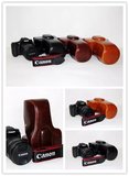佳能canon 760d真皮相机包保护皮套 eos 750d单反相机包 摄影包