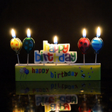 创意生日蜡烛蛋糕庆生宝宝数字字母蜡烛儿童周岁派对布置装饰用品