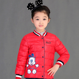女童冬装2015新款韩版儿童保暖加厚加绒棉衣中大童卡通羽绒服内胆