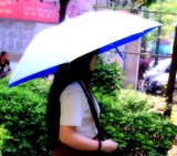 渔风堂包邮三折大号钓鱼伞帽帽伞头戴伞帽防紫外线遮阳雨伞帽