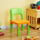 加厚塑料制儿童凳靠背椅 塑料原料幼儿园小板凳 家庭用宝宝小凳子