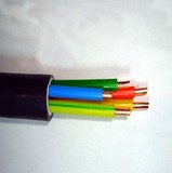 新料低压电力电缆 铜芯硬电缆VV ZR-YJV5*4平方 阻燃线 纯铜