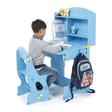 正品厂家大促出口新爆款可升降环保多功能儿童学习书桌椅套装2155