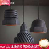 设计师的灯美式乡村吊灯餐厅客厅吧台咖啡店创意单头陶瓷螺帽灯具