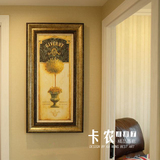 2015新品 美式客厅沙发背景画 田园乡村挂画 卧室走廊装饰画壁画