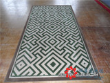 客厅茶几格子 现代中式风格 纯羊毛地毯 中国风满铺地毯家用商用