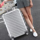 铝框拉杆箱万向轮防刮旅行箱男女登机箱20寸学生出国托运行李箱28