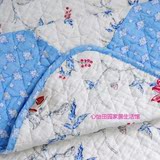 日本购 Tymoqt现货包邮韩国外贸出口纯棉印花水洗绗缝床盖床单床