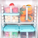 【天猫超市】haixin冰箱收纳盒整理箱厨房塑料密封保鲜盒零食4.5L
