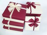 批发圣诞礼盒正方形礼盒礼品包装盒生日礼物盒巧克力盒手提袋包邮
