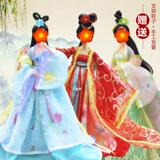 生日节日礼物12关节芭比娃娃中国公主古装娃娃衣服 女孩换装玩具