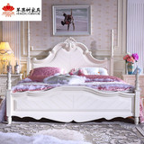 欧式床实木床公主床田园床1.5米气动高箱床1.8米双人床储物床特价