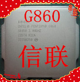 正式版intel G860 奔腾双核处理器双核散片CPU 主频3.0G LGA1155
