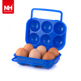 户外鸡蛋盒子收纳 塑料 鸡蛋包装盒 保鲜 野餐便携 防震