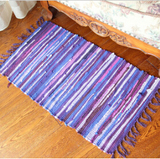 外贸 美式乡村 全棉针织编制地毯/卧室地垫/客厅垫/门厅垫/吉鲁塞
