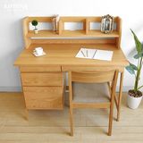 热卖纯全实木书桌椅白橡木写字桌欧式电脑书桌办公桌书房家具特价